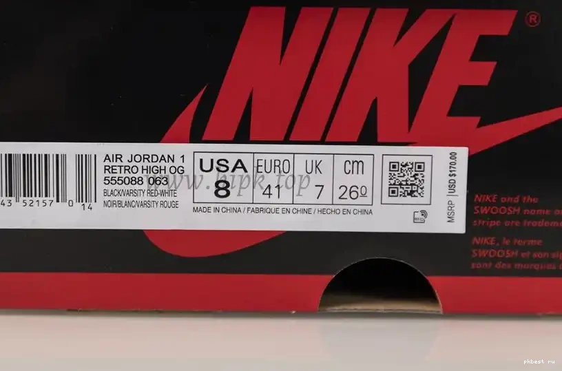 to God retail bred ready retro Patent air jordan 1 materials Pk ship 0512
